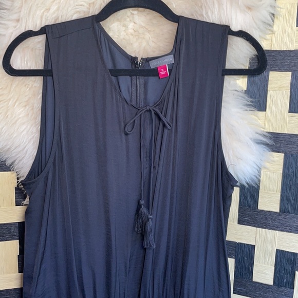 Vince Camuto Hammered Satin Jumpsuit - Picture 6 of 9